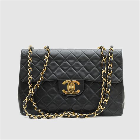 chanel quilted bag black|CHANEL Lambskin Quilted Large Chanel 19 Flap Black.